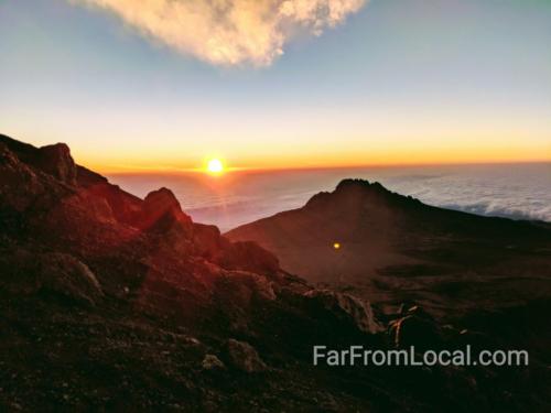 Sunrise at 19000ft